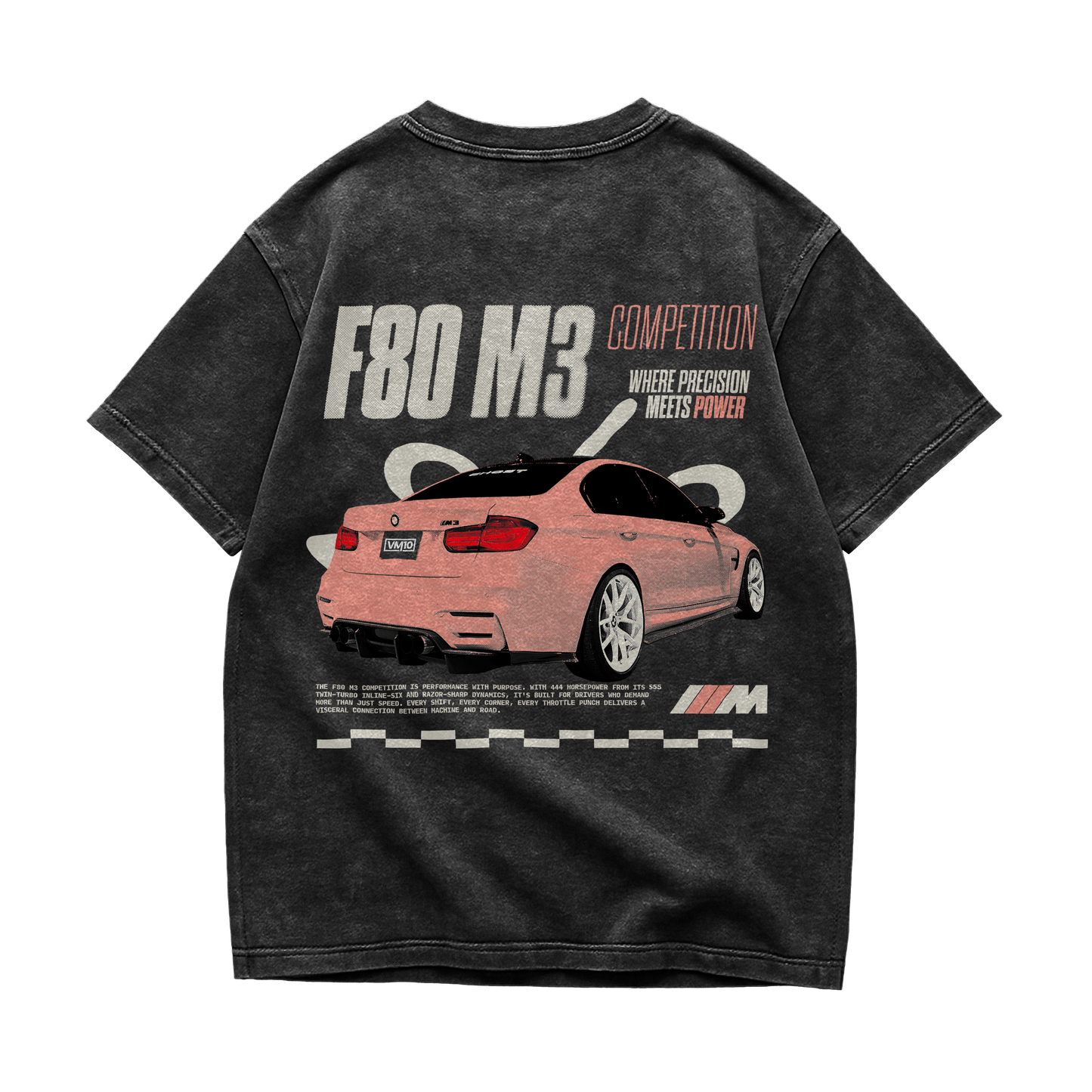 F80 M3 Competition Tee Black