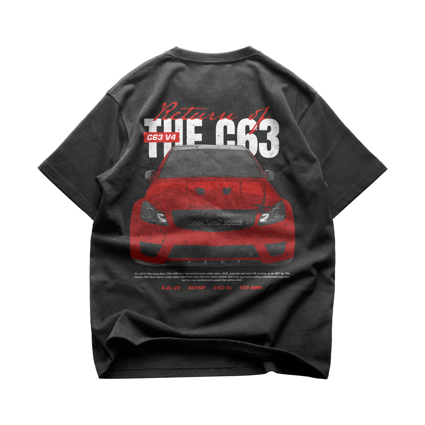 C63 V4 Black Series Tee Black