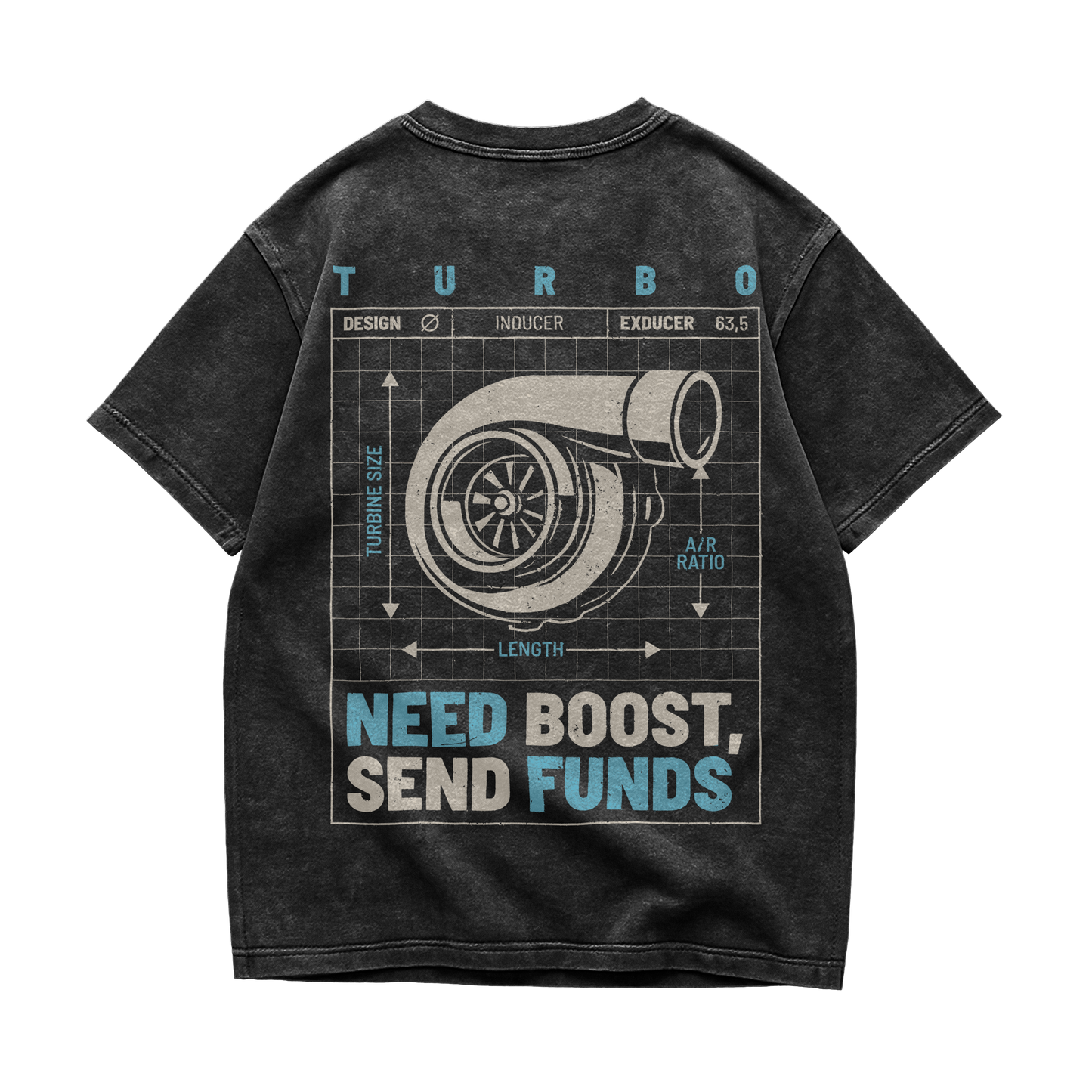 Turbo Graphic Tee Black