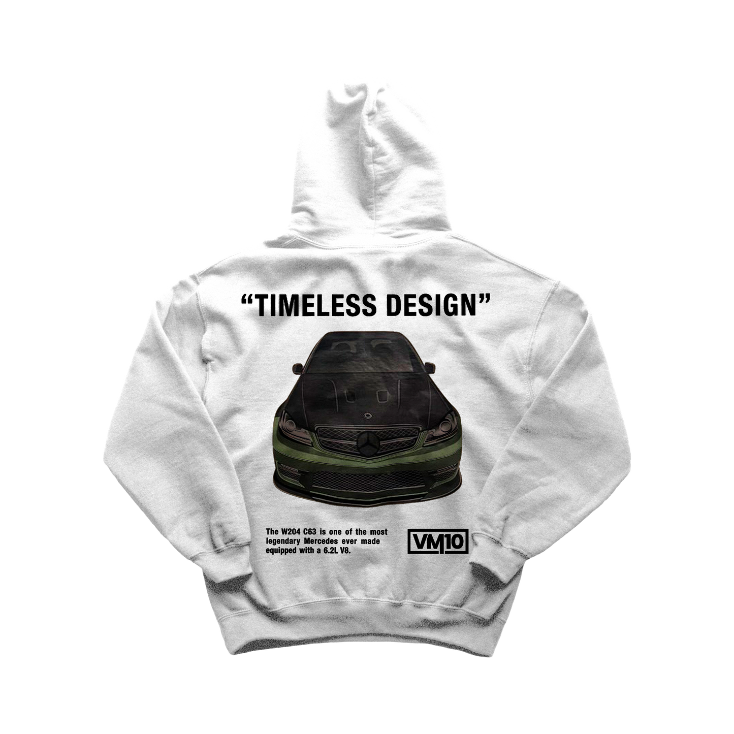 C63 White Hoodie