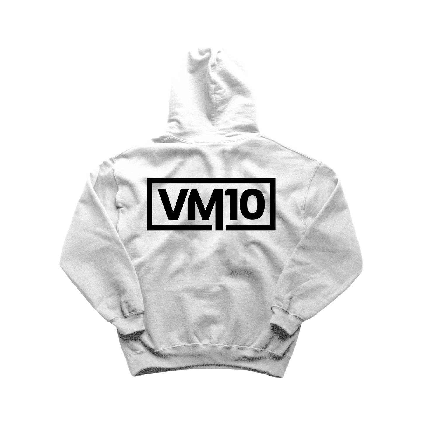 “Broke Cause V8” White Hoodie