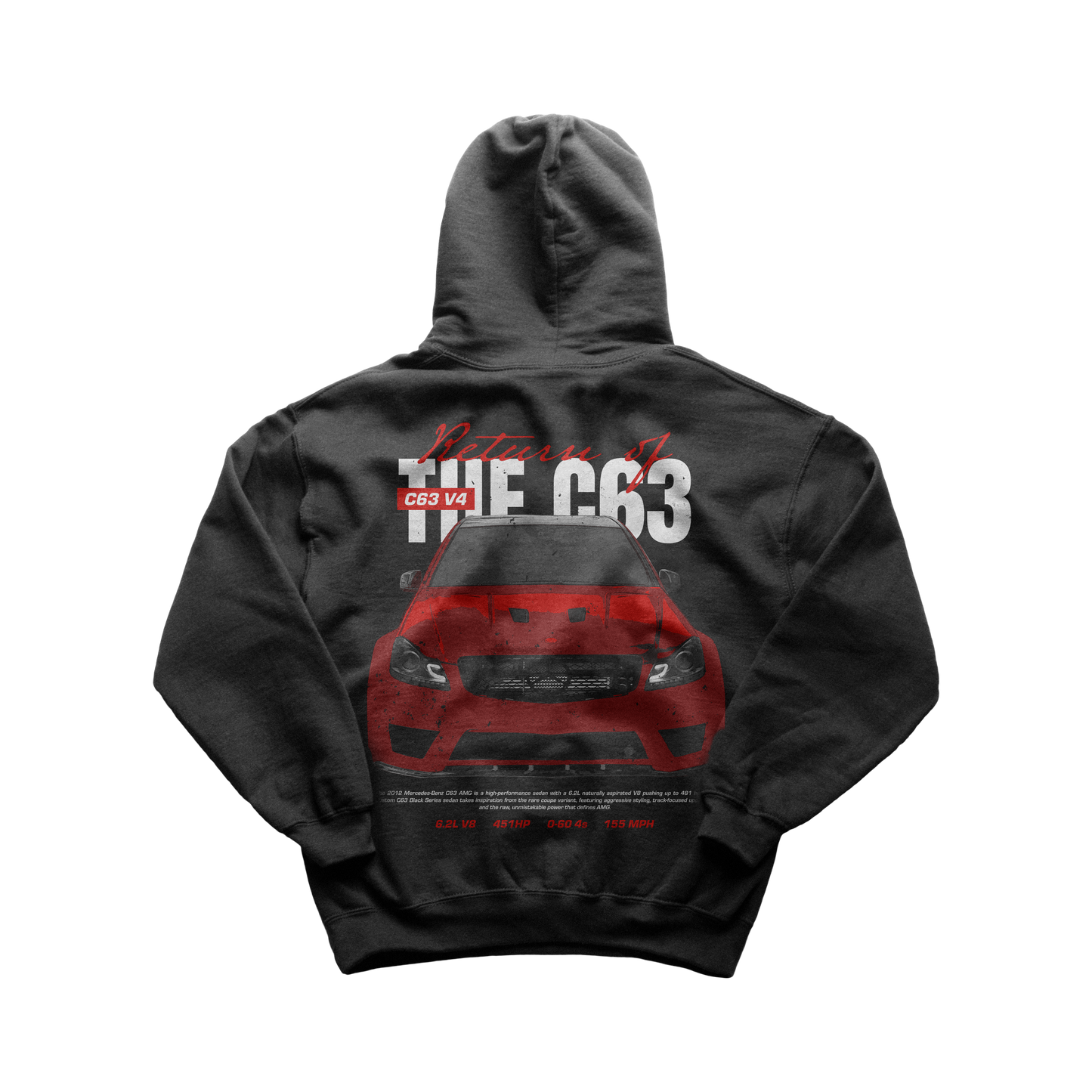 C63 V4 Black Series Hoodie Black