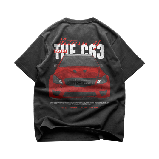 C63 V4 Black Series Tee Black