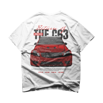 C63 V4 Black Series Tee White