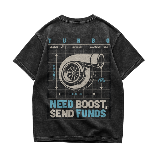 Turbo Graphic Tee Black